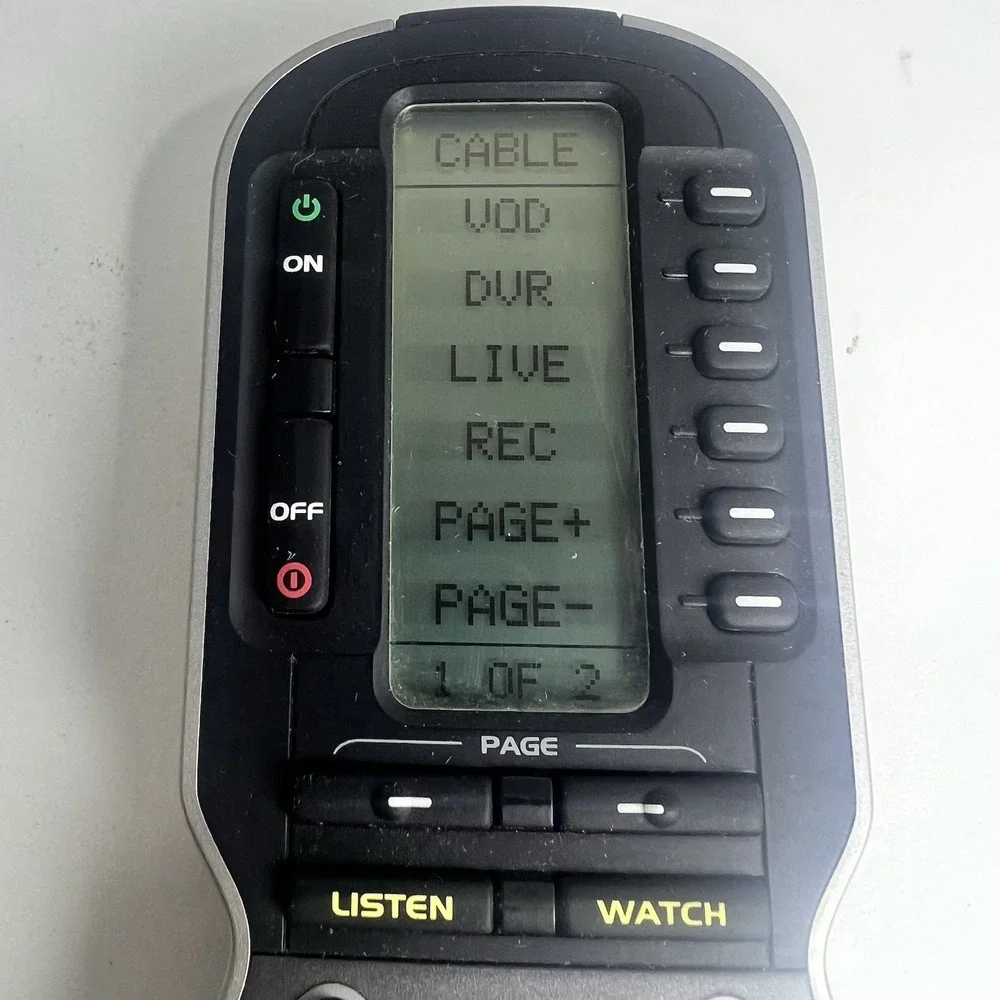 MX-900i  Universal Remote Control  Wireless Remote Control, Black And Gray